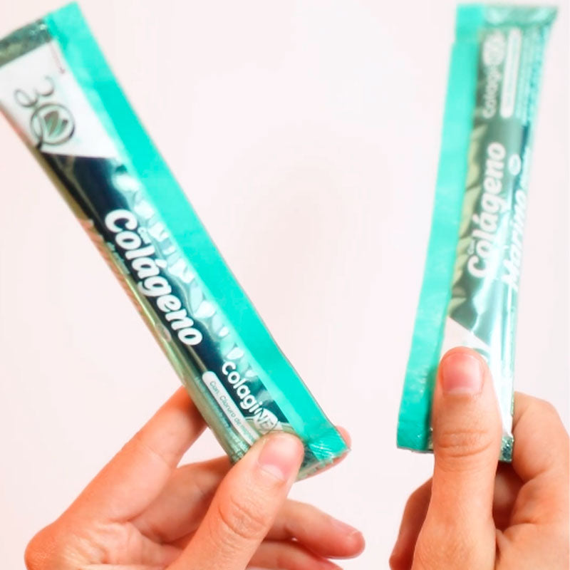 Colágeno marino | Colágeno bovino | Magnesio | 20 sachets