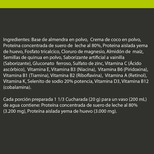 PROTECAL | Suero de leche | Proteína de huevo | 1000g