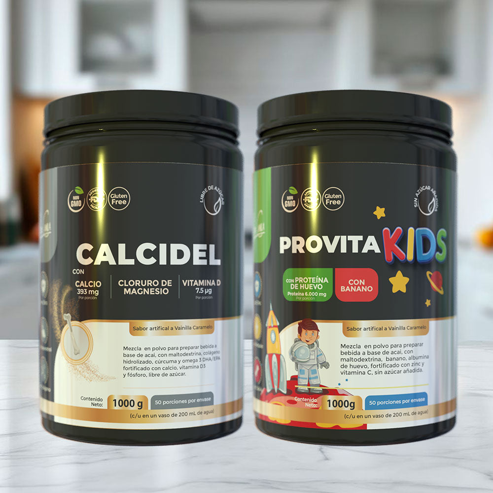 PACK CALCIDEL + PROVITAKIDS