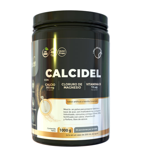 CALCIDEL | Calcio | Magnesio | Vitamina D | 1000g