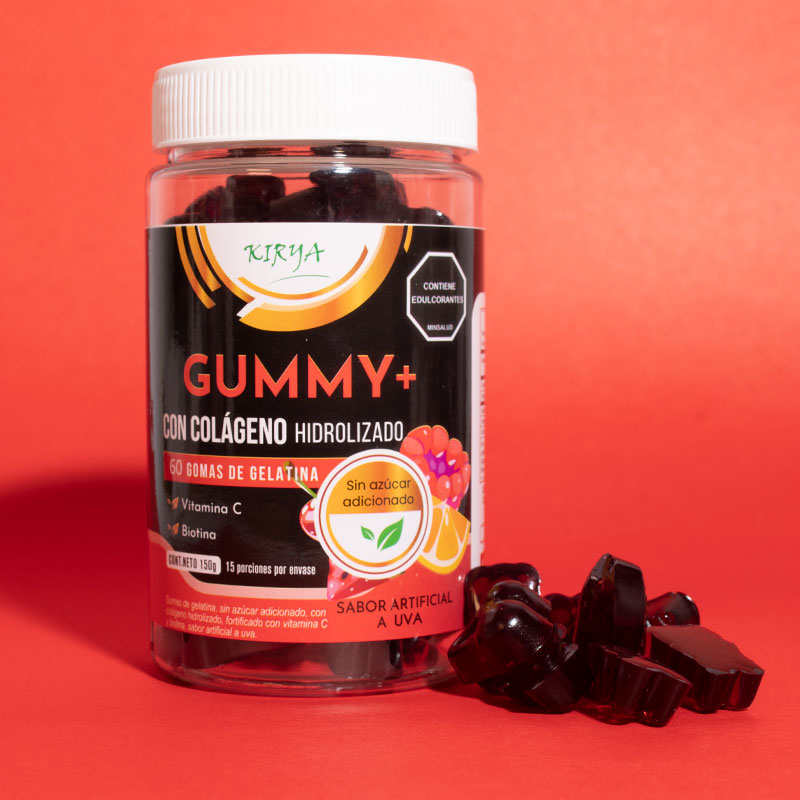 Gomitas | Colágeno hidrolizado | Biotina | 60 gomitas