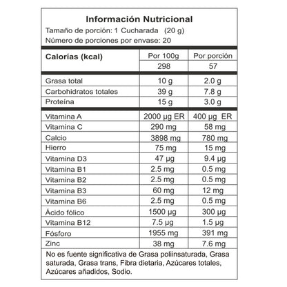 Full100 | Melena de León | Hongo ganoderma | 400 gramos