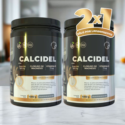 2X1 CALCIDEL con Colágeno hidrolizado y Vitamina D