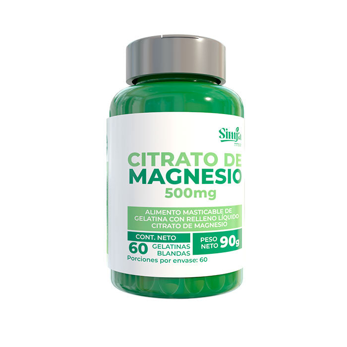 Citrato de magnesio | 60 gelatinas blandas