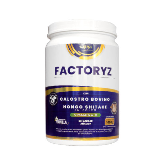 FACTOR YZ | Calostro bovino | Hongo shiitake | 1000 gramos
