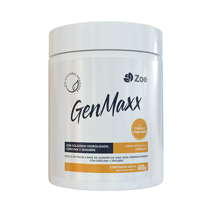 GenMaxx | Colágeno hidrolizado | Cúrcuma | 400 gramos
