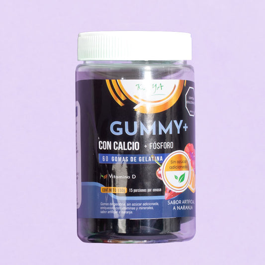 Gomitas | Calcio | Fósforo | 60 gomitas