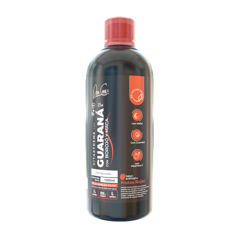 VITAEXTREME con GUARANÁ líquido | con Borojó y Maca | 1000ml
