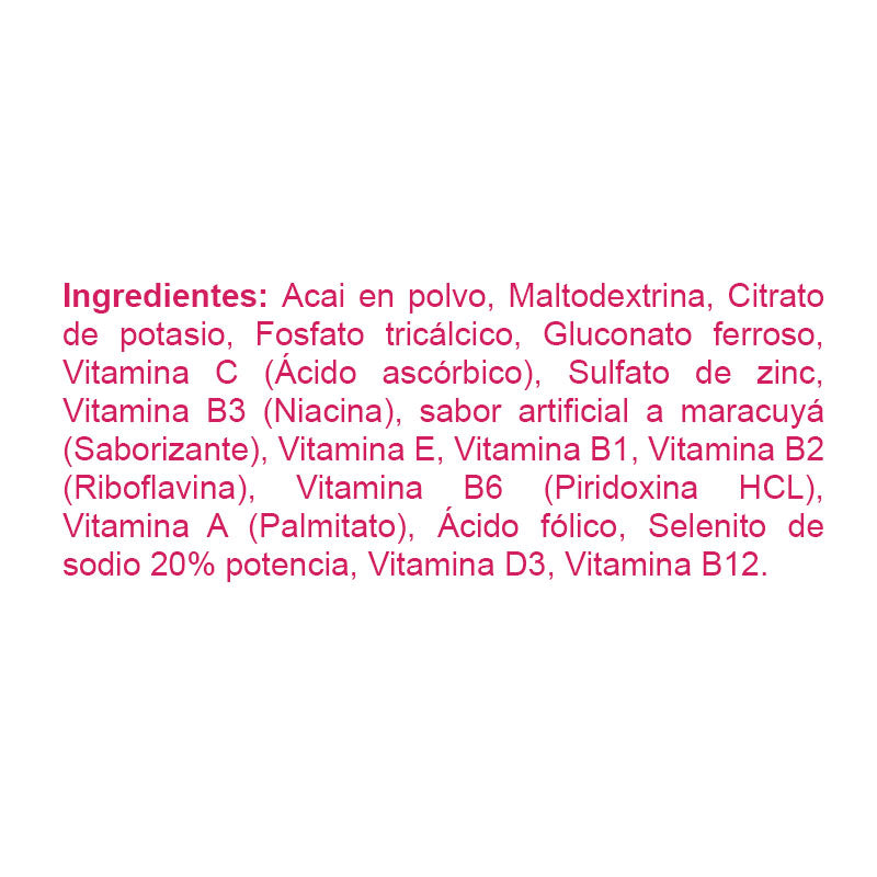 Muno mx con Citrato de potasio | vitaminas y minerales | 400 gramos