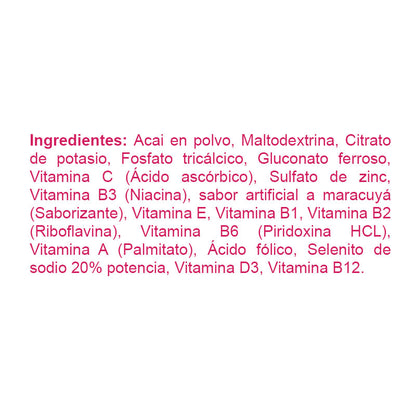 Muno mx con Citrato de potasio | vitaminas y minerales | 400 gramos