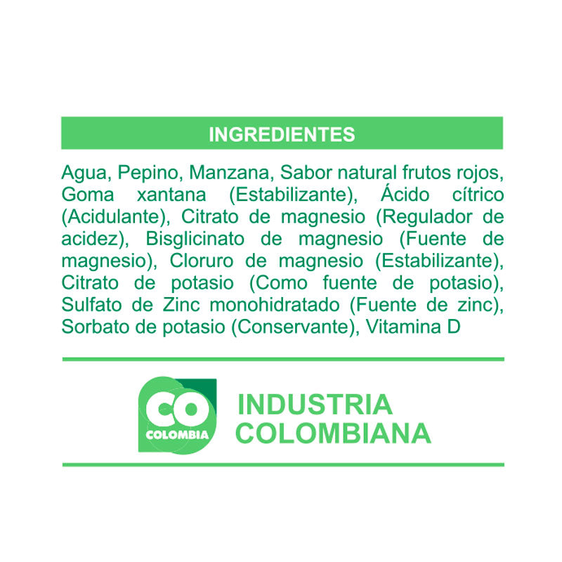 COMPLEX | Citrato de magnesio | Bisglicinato de magnesio | Citrato de potasio | 1000ml