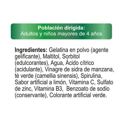 Gomitas | Vitamina C | Zinc | 60 gomitas