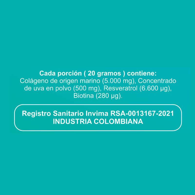 VID Colágeno marino | magnesio | resveratrol | 450 gramos