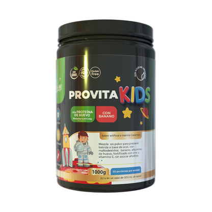 PROVITAKIDS | Proteína de huevo | con banano | 1000g