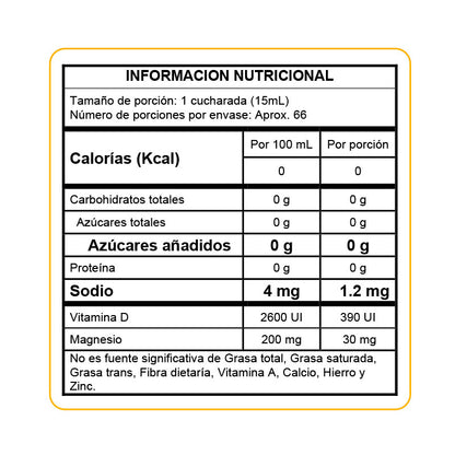 CIGEN | Citrato de magnesio | Cúrcuma | Mango | 1000ml