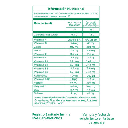 Muno mx con Citrato de Magnesio | vitaminas y minerales | 400 gramos