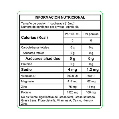 COMPLEX | Citrato de magnesio | Bisglicinato de magnesio | Citrato de potasio | 1000ml
