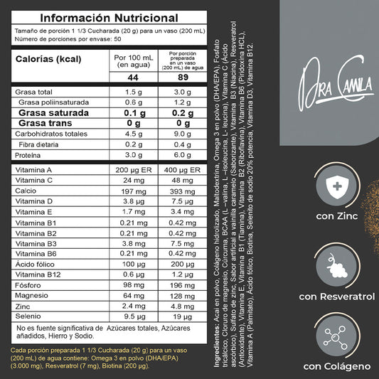 CALCIDEL | Calcio | Magnesio | Vitamina D | 1000g