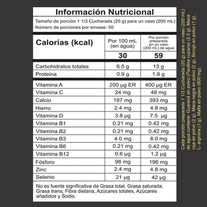 GINKMX | Maca roja | Maca negra | Guaraná | 1000g