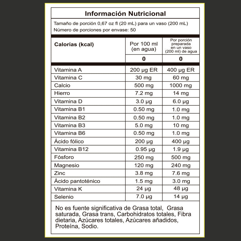 VITAEXTREME con GUARANÁ líquido | con Borojó y Maca | 1000ml
