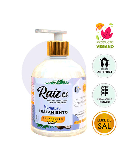 Tratamiento para peinar con murumuru – Sin enjuague